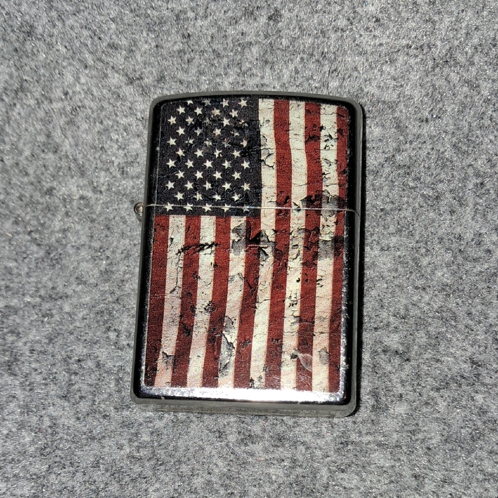 American Flag Zippo Design Lighter